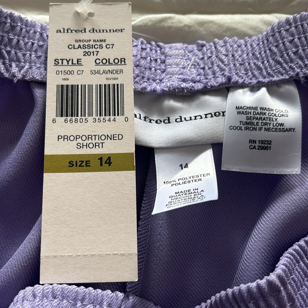 Alfred Dunner classics pants - Picture 3 of 6